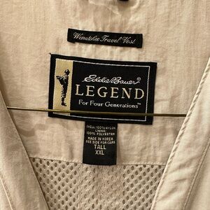 Tall Men’s 2XLT Eddie Bauer Fishing Vest